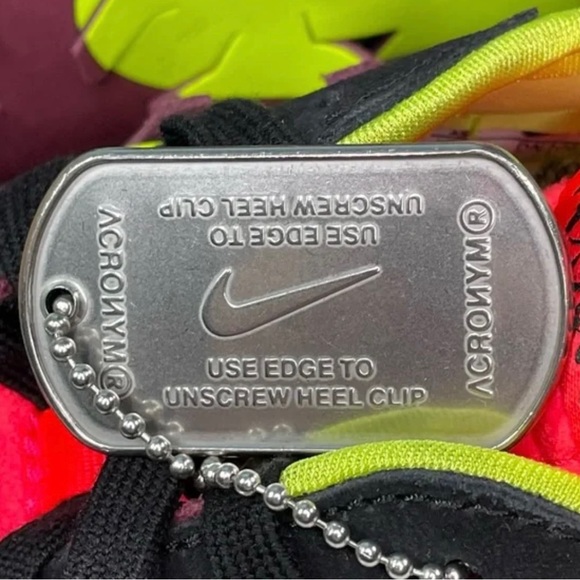 NEW Nike Blazer Low x Acronym Unisex size 40 Night Maroon RARE UNICORN - Picture 9 of 12